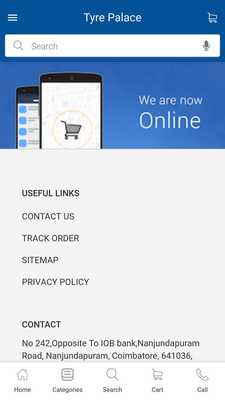 Emulate Android APK Tyre Palace