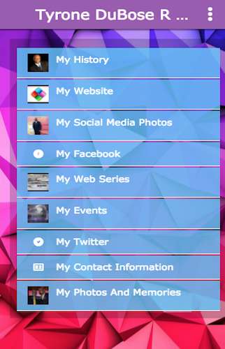 Run android online APK Tyrone DuBose R and B History from MyAndroid or emulate Tyrone DuBose R and B History using MyAndroid