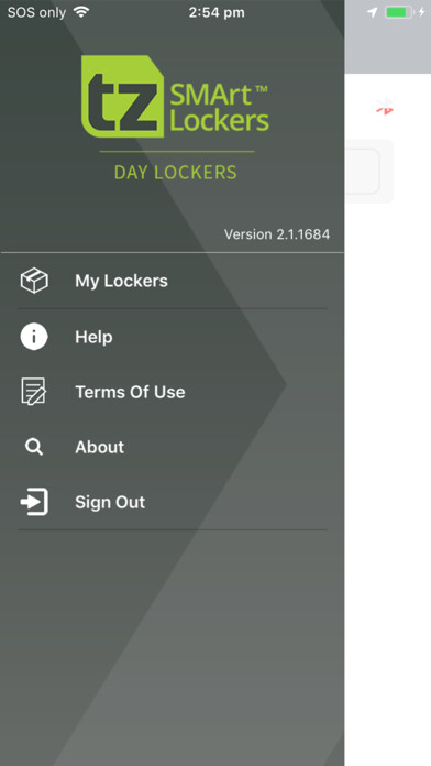 Emulate iPhone app TZ Day Lockers using MyAndroid