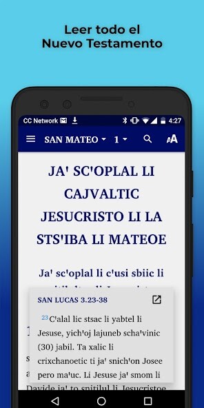 Run android online APK Tzotzil San Andrés Bible from MyAndroid or emulate Tzotzil San Andrés Bible using MyAndroid Run android online APK Tzotzil San Andrés Bible from MyAndroid or emulate Tzotzil San Andrés Bible using MyAndroid