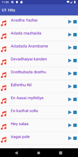 Run android online APK U1 Hits from MyAndroid or emulate U1 Hits using MyAndroid Run android online APK U1 Hits from MyAndroid or emulate U1 Hits using MyAndroid