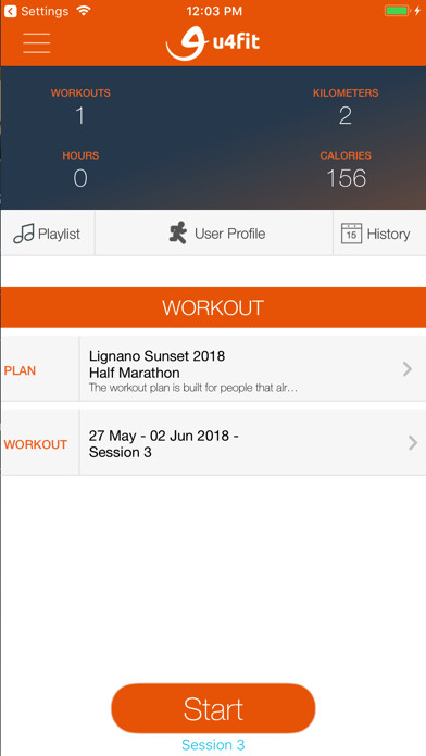 Emulate iPhone app u4fit using MyAndroid Emulate iPhone app u4fit using MyAndroid