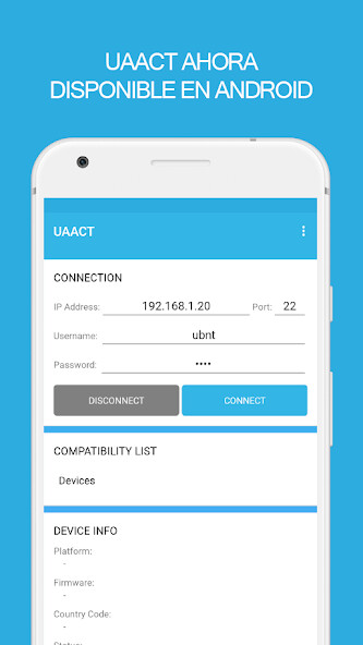Run android online APK UAACT - Ubiquiti airMAX AC Toolkit Mobile from MyAndroid or emulate UAACT - Ubiquiti airMAX AC Toolkit Mobile using MyAndroid