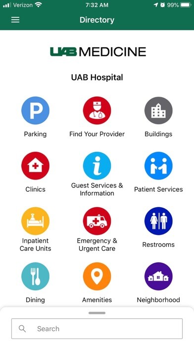 Run android online APK UAB Medicine Wayfinder from MyAndroid or emulate UAB Medicine Wayfinder using MyAndroid
