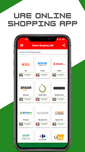 Run android online APK UAE Online Shopping - Online Shopping Dubai UAE from MyAndroid or emulate UAE Online Shopping - Online Shopping Dubai UAE using MyAndroid