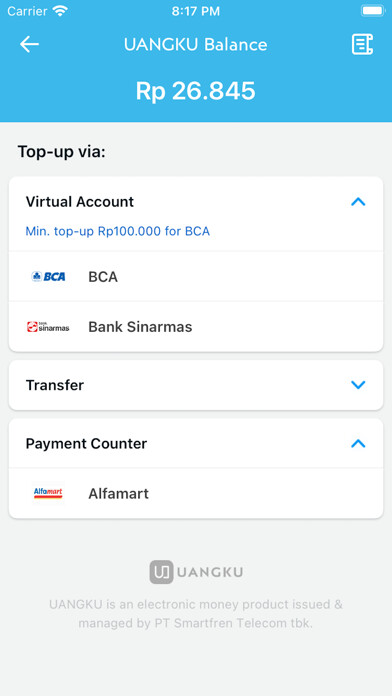 Emulate iPhone app Uangku using MyAndroid Emulate iPhone app Uangku using MyAndroid