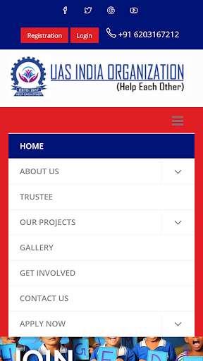 Run android online APK UAS India Organisation from MyAndroid or emulate UAS India Organisation using MyAndroid Run android online APK UAS India Organisation from MyAndroid or emulate UAS India Organisation using MyAndroid