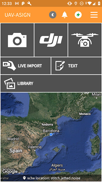 Emulate iPhone app UAV-ASIGN using MyAndroid Emulate iPhone app UAV-ASIGN using MyAndroid