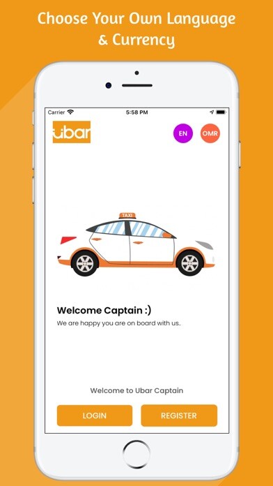 Emulate iPhone app Ubar Captains using MyAndroid