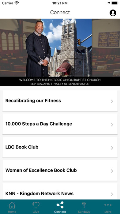 Emulate iPhone app UBCAllentown using MyAndroid