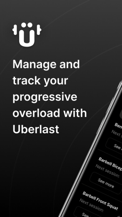 Emulate iPhone app Uberlast: Progressive Overload using MyAndroid