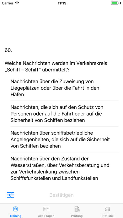 Emulate iPhone app UBI Funkprüfung Fragenkatalog using MyAndroid Emulate iPhone app UBI Funkprüfung Fragenkatalog using MyAndroid