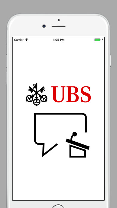 Emulate iPhone app UBS Conferences using MyAndroid