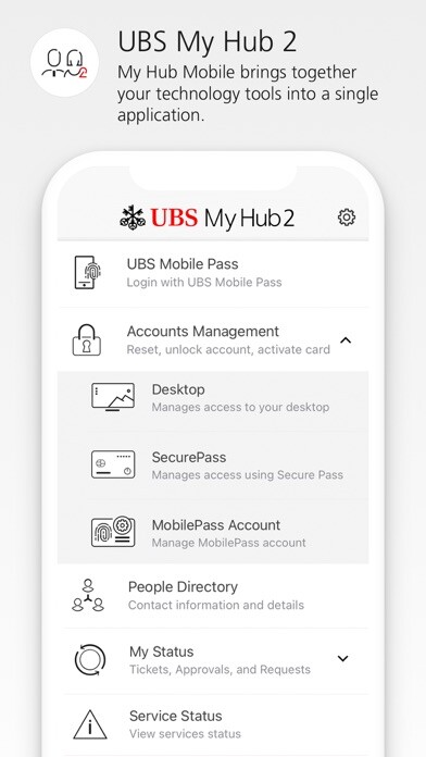 Emulate iPhone app UBS My Hub 2 using MyAndroid