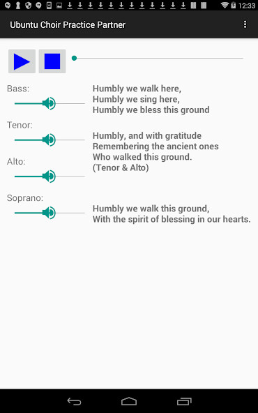 Run android online APK Ubuntu Choir Practice Partner from MyAndroid or emulate Ubuntu Choir Practice Partner using MyAndroid Run android online APK Ubuntu Choir Practice Partner from MyAndroid or emulate Ubuntu Choir Practice Partner using MyAndroid