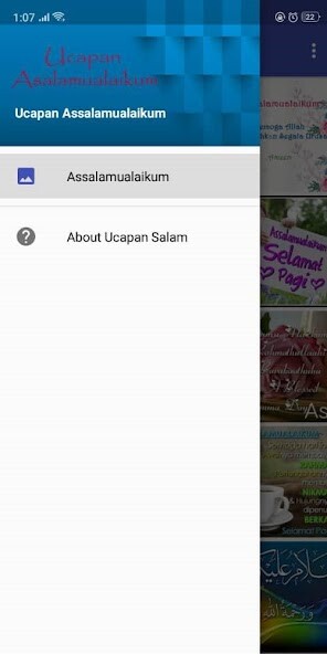 Run android online APK Ucapan Salam from MyAndroid or emulate Ucapan Salam using MyAndroid