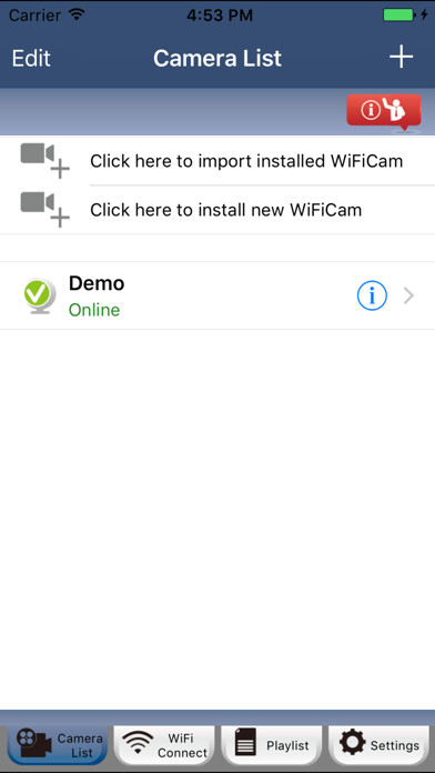 Emulate iPhone app uCare Cam using MyAndroid