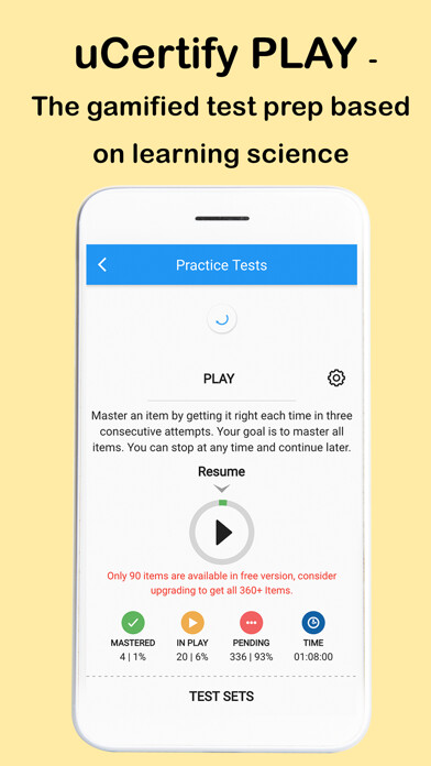 Emulate iPhone app uCertifyPrep CyberOps using MyAndroid Emulate iPhone app uCertifyPrep CyberOps using MyAndroid