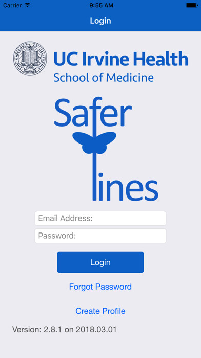 Emulate iPhone app UC Irvine Health SAFER Lines using MyAndroid Emulate iPhone app UC Irvine Health SAFER Lines using MyAndroid