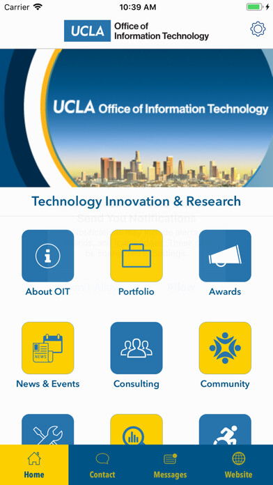 Emulate iPhone app UCLA OIT using MyAndroid
