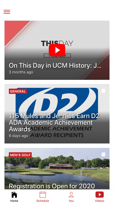Emulate iPhone app UCM Athletics using MyAndroid Emulate iPhone app UCM Athletics using MyAndroid