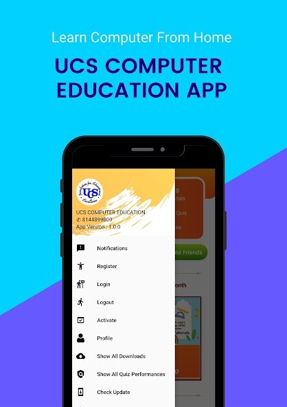 Emulate UCS COMPUTER EDUCATION APP from MyAndroid or run UCS COMPUTER EDUCATION APP using MyAndroid