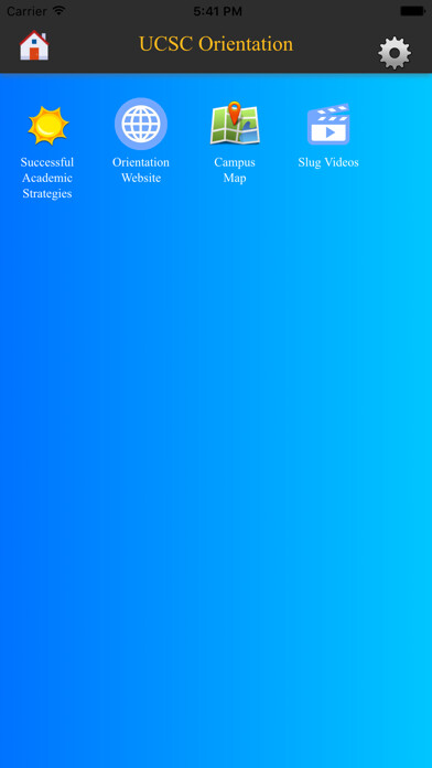 Emulate iPhone app UCSC Orientation App using MyAndroid Emulate iPhone app UCSC Orientation App using MyAndroid