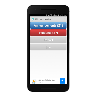 Emulate Android APK UCW