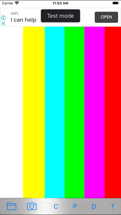 Emulate iPhone app UD Color Checker using MyAndroid Emulate iPhone app UD Color Checker using MyAndroid