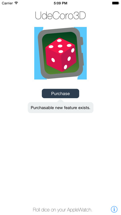 Emulate iPhone app UdeCoro 3D - Dice on a wrist - using MyAndroid Emulate iPhone app UdeCoro 3D - Dice on a wrist - using MyAndroid