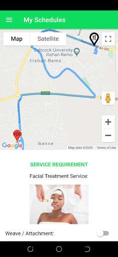 Run android online APK UderSalon Service Provider from MyAndroid or emulate UderSalon Service Provider using MyAndroid