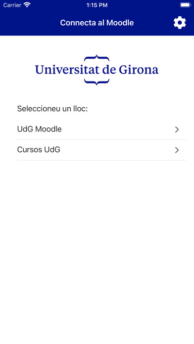 Run android online APK UdG Moodle from MyAndroid or emulate UdG Moodle using MyAndroid