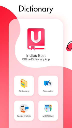 Run android online APK U-Dictionary Offline - English Hindi Dictionary from MyAndroid or emulate U-Dictionary Offline - English Hindi Dictionary using MyAndroid