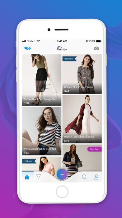 Emulate iPhone app uDress using MyAndroid