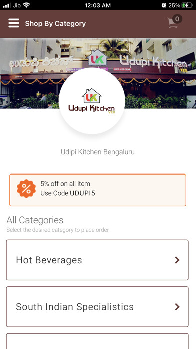 Run android online APK Udupi Kitchen from MyAndroid or emulate Udupi Kitchen using MyAndroid