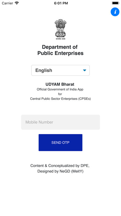 Emulate iPhone app UDYAM-Bharat using MyAndroid Emulate iPhone app UDYAM-Bharat using MyAndroid