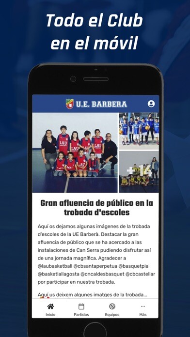 Emulate iPhone app UE Barberá using MyAndroid Emulate iPhone app UE Barberá using MyAndroid