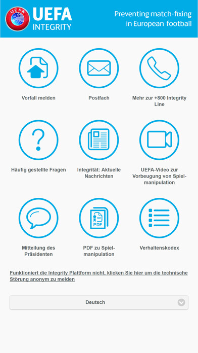 Emulate iPhone app UEFA Integrity using MyAndroid Emulate iPhone app UEFA Integrity using MyAndroid