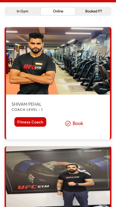 Emulate iPhone app UFC GYM INDIA using MyAndroid