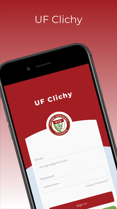 Emulate iPhone app UF Clichy using MyAndroid Emulate iPhone app UF Clichy using MyAndroid
