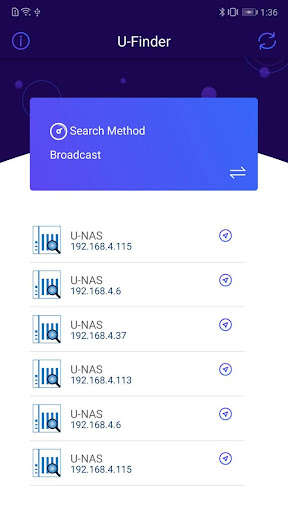 Run android online APK U-Finder from MyAndroid or emulate U-Finder using MyAndroid