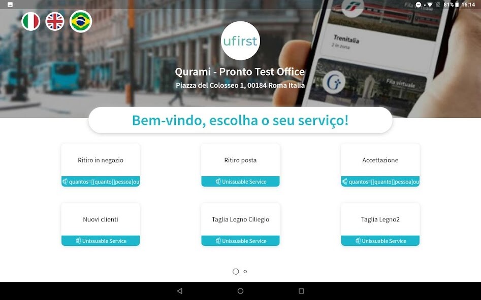 Run android online APK ufirst totem from MyAndroid or emulate ufirst totem using MyAndroid