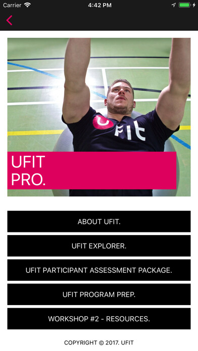 Emulate iPhone app Ufit App using MyAndroid