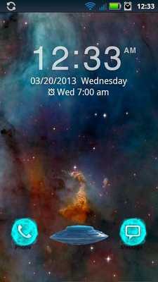 Emulate Android APK UFO GO LOCKER THEME