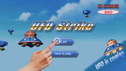 Emulate iPhone app UFO Strike using MyAndroid
