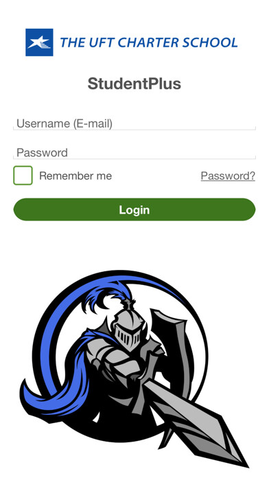 Emulate iPhone app UFT Charter School Student using MyAndroid