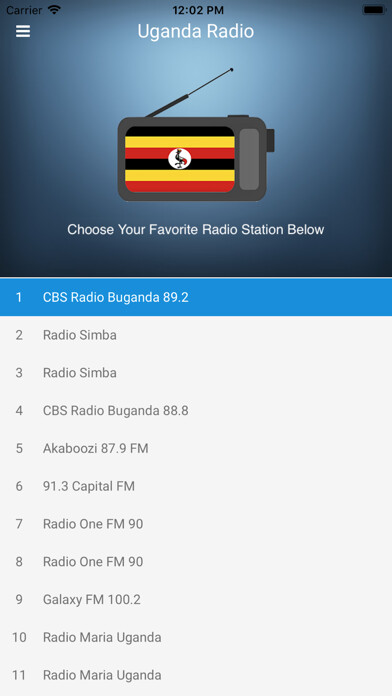 Emulate iPhone app Uganda Radio Station Online FM using MyAndroid Emulate iPhone app Uganda Radio Station Online FM using MyAndroid