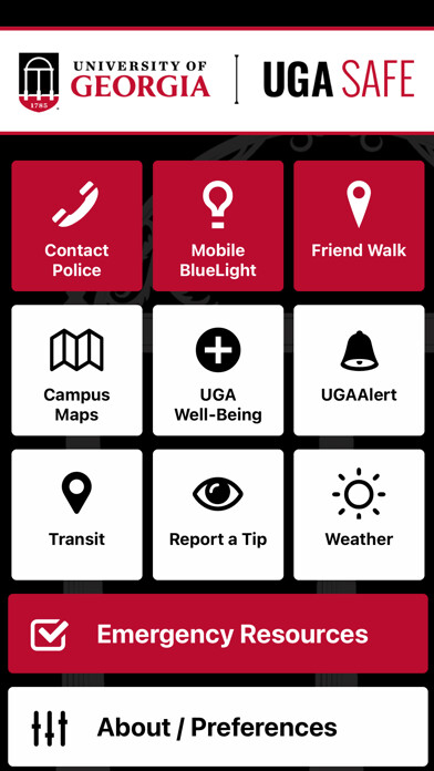 Emulate iPhone app UGASafe using MyAndroid Emulate iPhone app UGASafe using MyAndroid