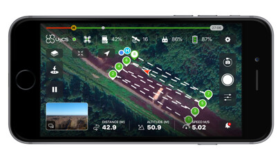 Emulate iPhone app UgCS for DJI using MyAndroid