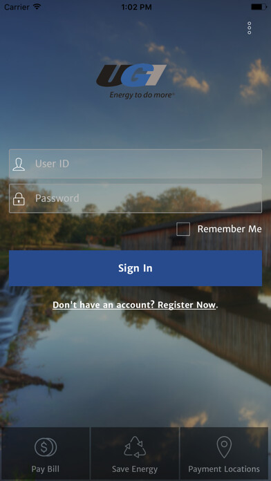 Emulate iPhone app UGI Online Account Center using MyAndroid